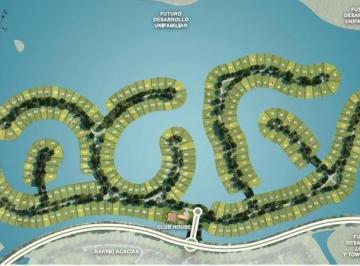 Terreno · 973m² · 1 Ambiente · Uno de Los Mejores Lotes Al Agua en Muelles, Puertos del Lago!