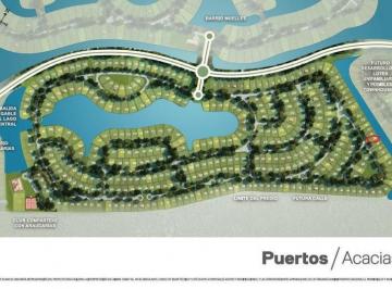 Terreno · 610m² · Muy Lindo Lote Al Agua en Acacias, Puertos.