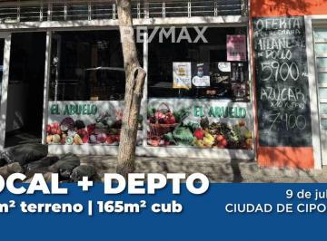 Local comercial · 165m² · 1 Cochera · Local + Depto en Venta | Cipolletti
