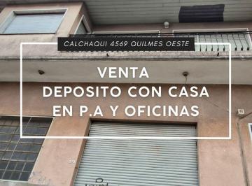 Depósito · 350m² · Venta Galpon + Oficinas con Casa 3 Amb Quilmes O.
