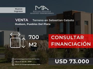 Terreno · 697m² · Terreno en Pueblos del Plata Country Club
