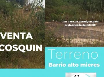 Terreno , Cosquín · Lote Ubicado en La Ciudad de Cosquin