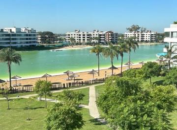 Departamento · 90m² · 4 Ambientes · 1 Cochera · Departamento en Venta y Alquiler en Lagoon Pilar con Vista a La Laguna