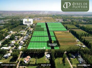 Terreno · 299m² · Venta Lote 300 m² en B° Ayres de Plottier, Plottier