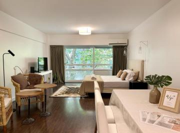 Departamento · 50m² · 1 Ambiente · Departamento en Alquiler Amoblado y Equipado - Monoambiente - Palermo Chico