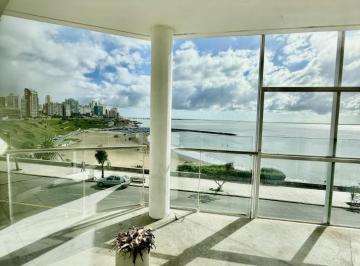 Departamento · 100m² · 3 Ambientes · 1 Cochera · Alquiler Semipiso de Categoria con Vista Al Mar - Bernardo de Irigoyen 2400
