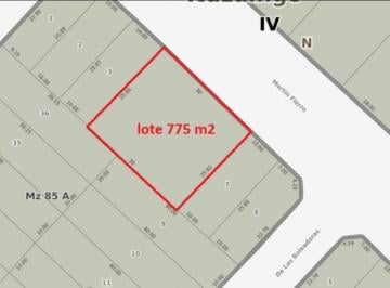 Terreno de 3 ambientes, Ituzaingó · Propiedad Tipo Quinta Sobre Av Comercial "Martin Fierro"