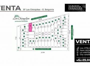 Terreno , Granadero Baigorria · Lote en Venta – Barrio Abierto Las Chirquitas