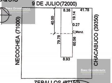 Terreno · 541m² · Venta de Lote de Terreno en Barrio Martin