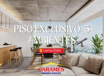 GOC-GOC-387_2 · Oport. en Pozo! Piso de 3 Ambientes con Amplia Terraza en Lanús Este
