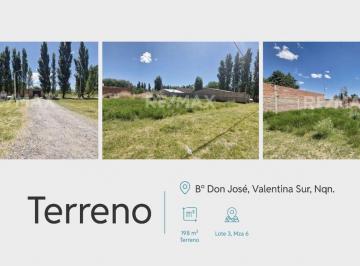 Terreno · 198m² · Venta Terreno 198 m², B° Don José, Neuquén