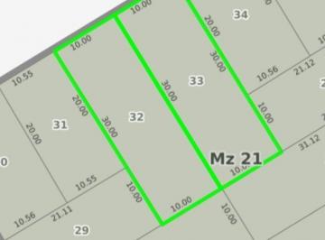 Terreno · 600m² · Terreno en Venta - 600 m² - Miramar