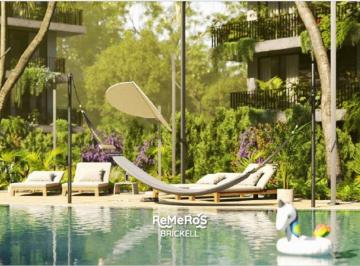 Departamento · 66m² · 1 Ambiente · Vende Tres Amb. Brickell Remeros Balcón Pileta Sum