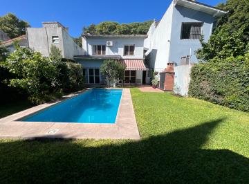 Casa de 5 ambientes, Vicente López · Chalet Entre Libertador y El Río. Lote 10x35/200 m² Cub con Piscina y Gran Parque