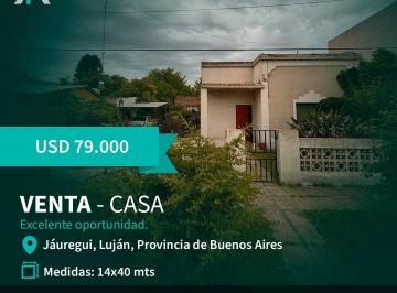 Casa de 6 ambientes, Luján · Venta de Casa en Jáuregui Apta Credito Hipotecario