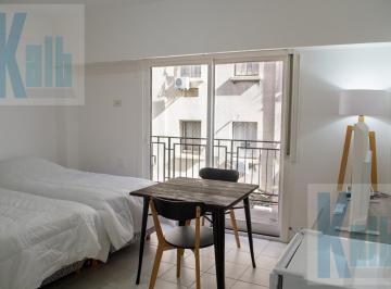 Departamento · 24m² · 1 Ambiente · Monoambiente Amoblado con Balcón en Alquiler en San Nicolás