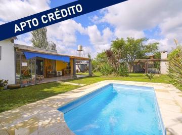 Casa · 185m² · 5 Ambientes · 3 Cocheras · Venta Negocio Vivienda 3 Cabañas y Casa, Jardin y Pileta