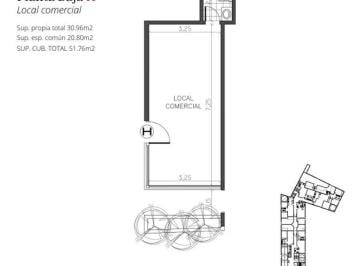 Local comercial · 32m² · 1 Ambiente · Local en Venta en El Centro de Alta Gracia