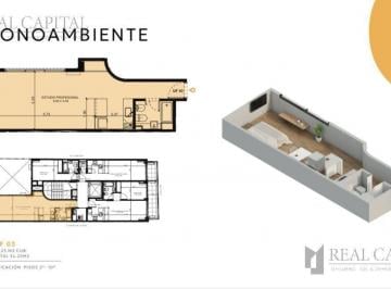 Departamento · 34m² · 1 Ambiente · Venta Monoambiente en Aguilar Point — Inversión en Desarrollo | Belgrano