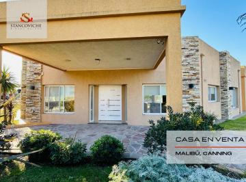 Casa · 290m² · 5 Ambientes · Casa en Venta, Canning, Malibú. 290 m² Cub. 5 Amb.