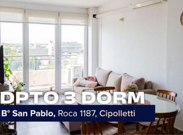 Departamento · 78m² · 4 Ambientes · 1 Cochera · Departamento 3 Dorm Cochera y Terrazas, Cipolletti