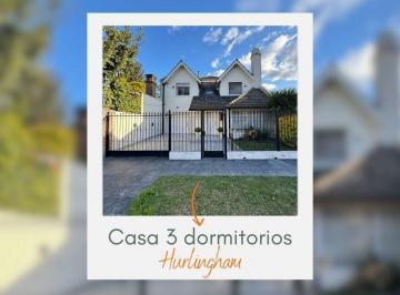 Casa · 179m² · 4 Ambientes · 2 Cocheras · Casa en Venta 4 Ambientes en Hurlingham Centro
