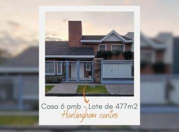 Casa · 271m² · 6 Ambientes · 4 Cocheras · Casa 6 Ambientes Venta Hurlingham Centro 10 Años