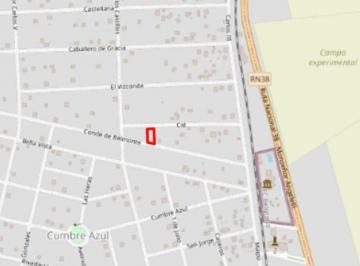 Terreno · 835m² · Venta Terreno Plano en Cosquin 835 m² Vista