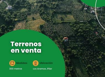 Terreno · 300m² · Lote Venta Pilar 300 m