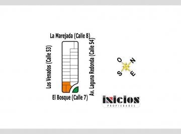 Terreno 525m² Venta Rocha · 3 Lotes: Los Venados Esq. El Bosque - La Esmeralda - B684