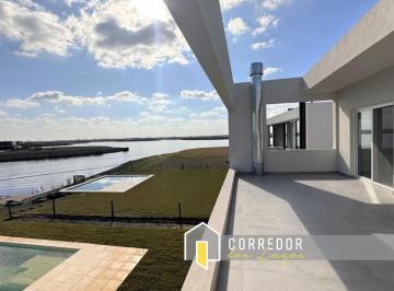 Casa · 283m² · 7 Ambientes · 3 Cocheras · Casa en Venta, Puertos del Lago, Barrio Costas, Lote Al 100, 7 Ambientes