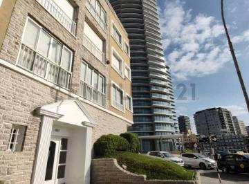 Departamento · 100m² · 3 Ambientes · 1 Cochera · Departamento de 3 Ambientes Frente Al Mar, Playa Chica, Mar del Plata