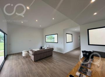 Casa · 140m² · 4 Ambientes · 2 Cocheras · Hermosa Casa en El Campo - Cardales a Estrenar!