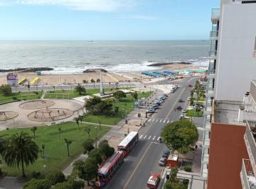 Departamento · 65m² · 3 Ambientes · 1 Cochera · Alquilo por Año Espectacular 3 Amb. Plena Vista Al Mar - La Perla