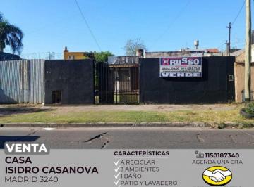 RUS-RUS-10120_2 · Venta Casa 3 Ambientes Isidro Casanova