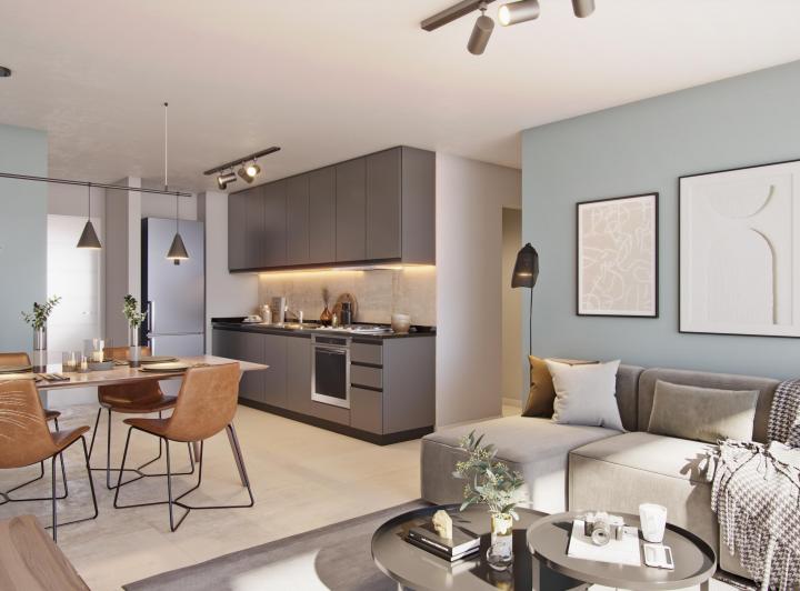 Cocina comedor · Torre Aurum