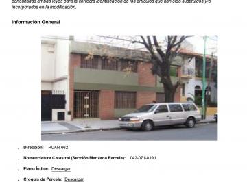 Terreno , Caballito · Excelente Lote a La Venta en Pleno Caballito