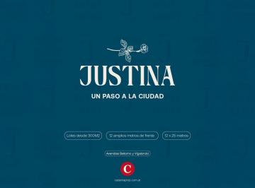 Terreno , Campana · Justina – un Paso a La Ciudad. Lotes Desde 300 m²