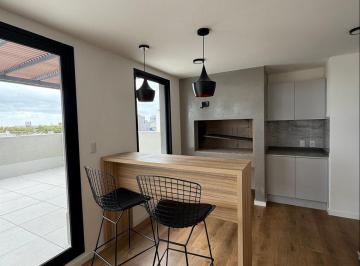 Departamento · 41m² · 1 Ambiente · Alquiler Monoambiente a Estrenar con Patio. Tres Cruces