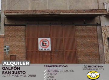 RUS-RUS-10261_2 · Alquiler Galpón 220 m² San Justo