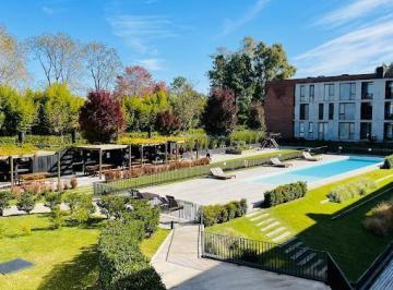 Departamento · 27m² · 1 Ambiente · 1 Cochera · Monoambiente en Club Bamboo Pilar