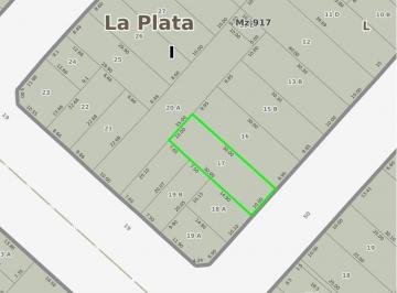 Terreno de 3 ambientes, La Plata · Terreno Venta Excte Ubicación 10x30 - 50 E/18 y 19 - Plaza Malvinas, La Plata