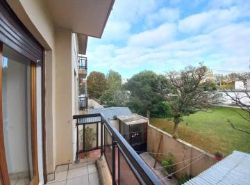 Departamento · 60m² · 3 Ambientes · 1 Cochera · Alquiler 24 Meses. 3 Ambientes en Vicente Lopez y Alem, Balcón Saliente