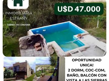 PH de 3 ambientes, Villa Santa Cruz del Lago · Oportunidad Unica Propiedad a Minutos de Carlos Paz 47.000 Dolares