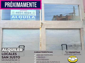 RUS-RUS-10185_2 · Alquiler Local en San Justo 250 m²
