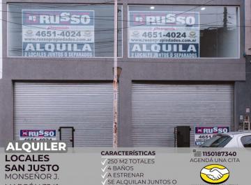 RUS-RUS-10185_2 · Alquiler Local en San Justo 250 m²