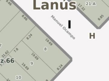 Terreno · 162m² · Lote en Esquina con Cloacas - Lanús Oeste