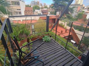 Departamento · 43m² · 2 Ambientes · 1 Cochera · Dos Ambientes con Terraza Propia y Cochera Cubierta.