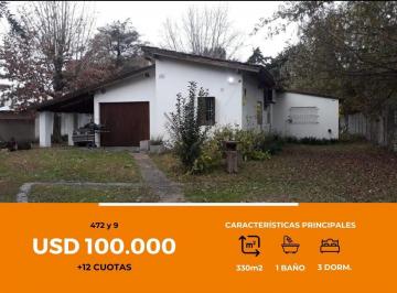 Casa · 330m² · 4 Ambientes · Casa en Venta - 3 Dorm. 1 Baño - 330 m² - City Bell [financiada]
