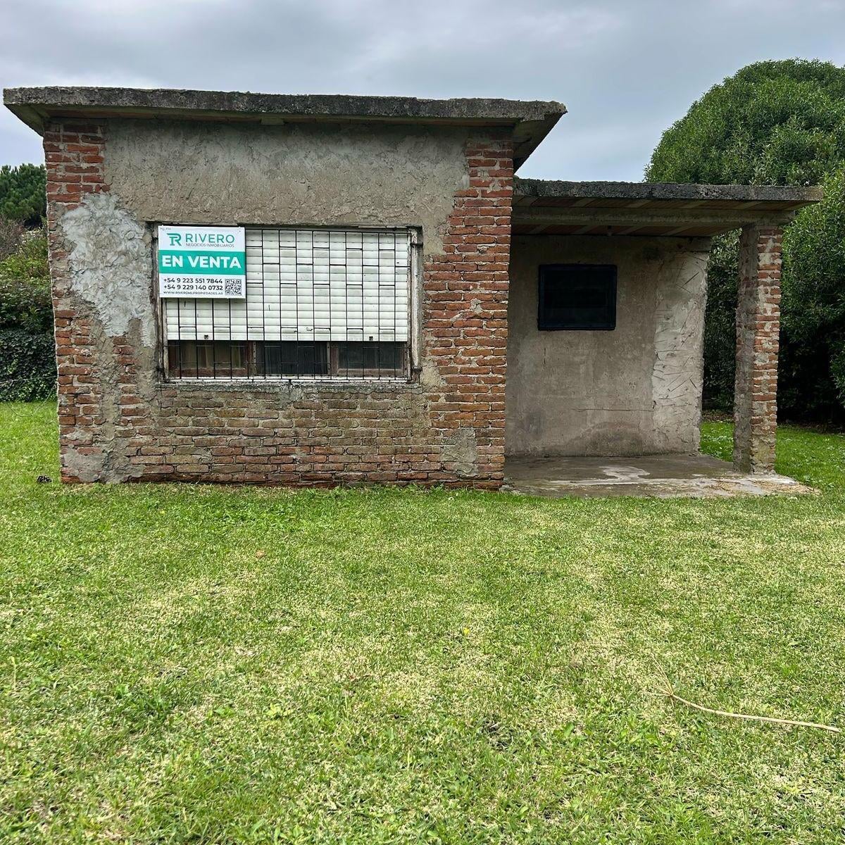 En venta lote con construccion A terminar